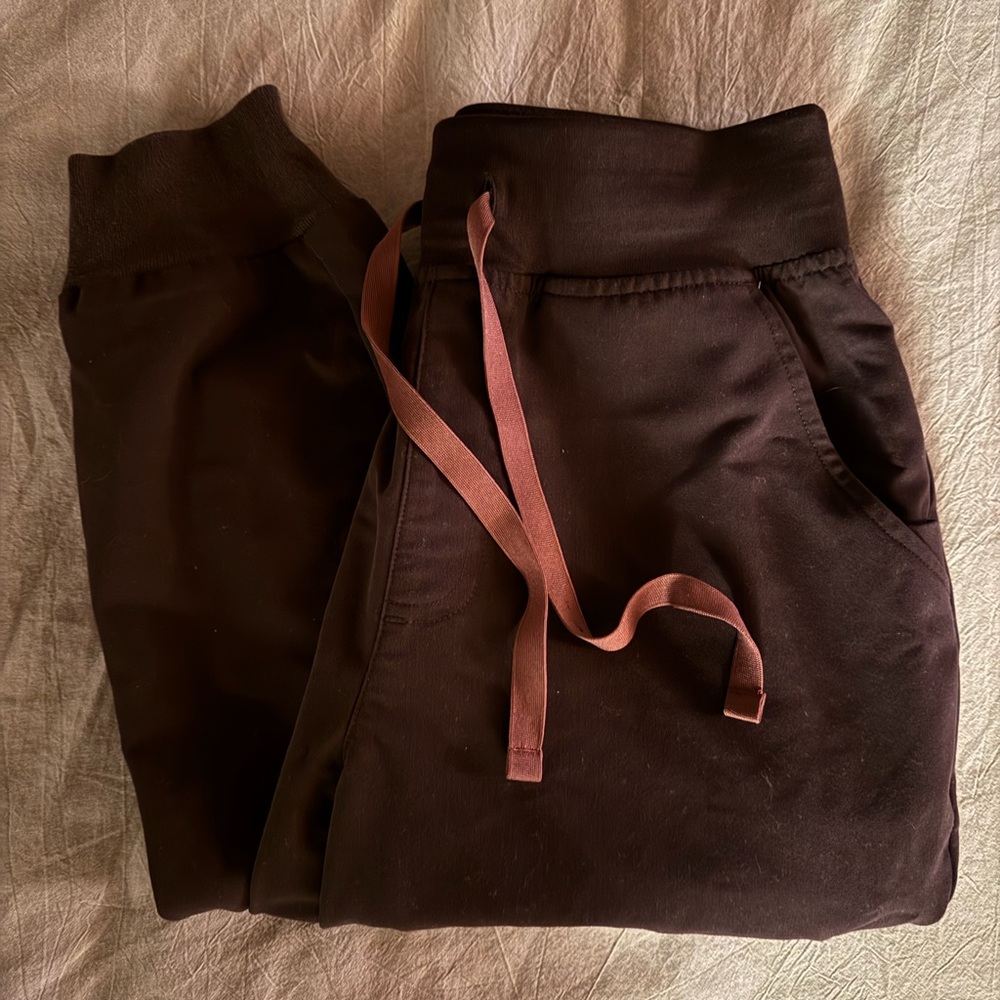 Figs Espresso Small TALL joggers